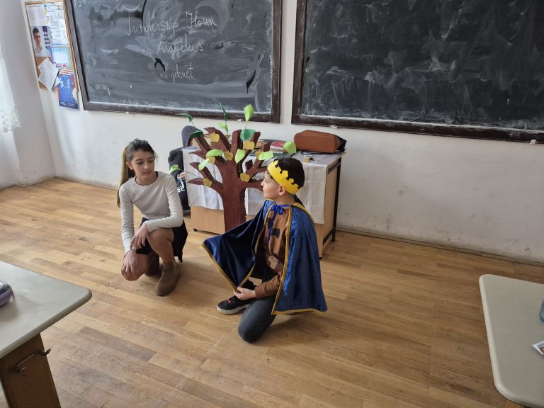 Árgyélus-projekt az ötödikben