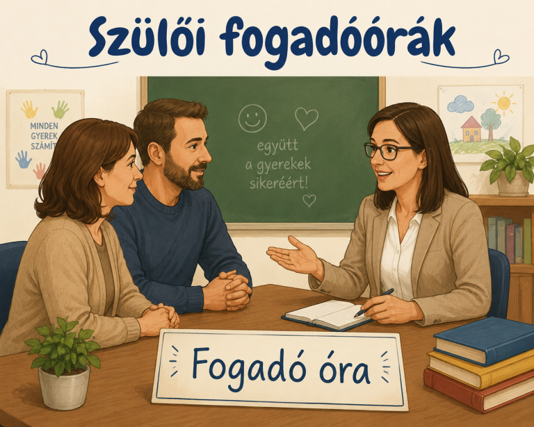 Szülői fogadóórák a 2023–2024-es tanévben